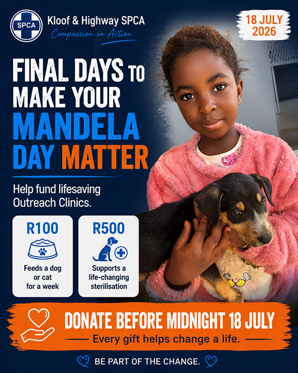 Mandela Day Outreach Clinic Appeal 2026